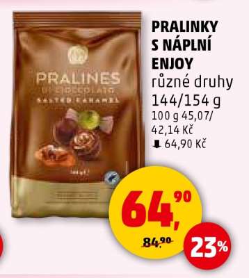 PRALINKY S NÁPLNÍ ENJOY