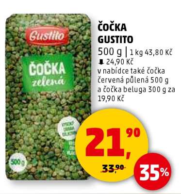 Čočka Gustito