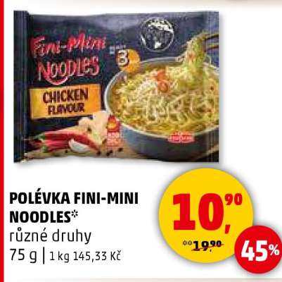 POLÉVKA FINI-MINI NOODLES*