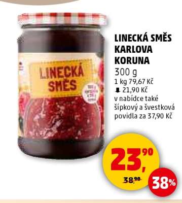 LINECKÁ SMĚS KARLOVA KORUNA