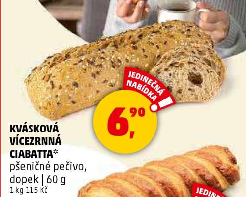 KVÁSKOVÁ VÍCEZRNNÁ CIABATTA