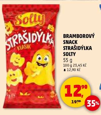 BRAMBOROVÝ SNACK STRAŠIDÝLKA SOLTY