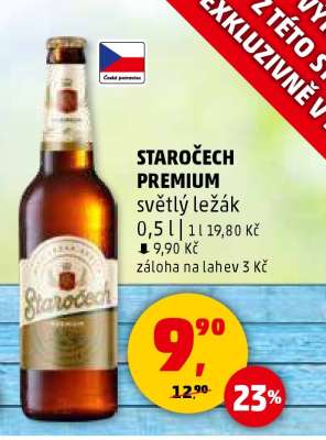 STAROČECH PREMIUM světlý ležák
