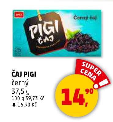 ČAJ PIGI černý