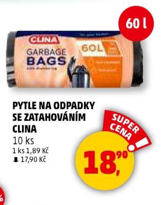Pytle na odpadky se zatahováním Clina