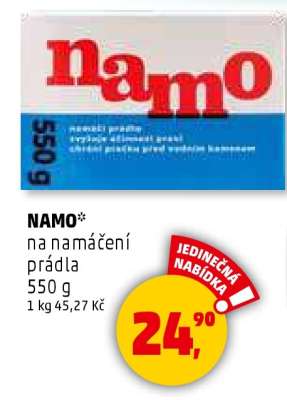 NAMO na namáčení prádla
