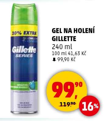 GEL NA HOLENÍ GILLETTE