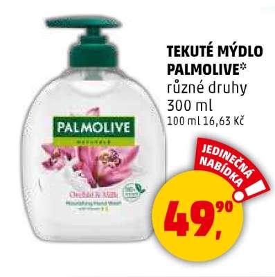 TEKUTÉ MÝDLO PALMOLIVE