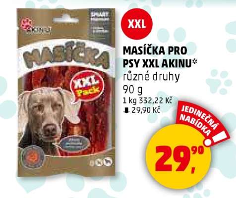 MASÍČKA PRO PSY XXL AKINU