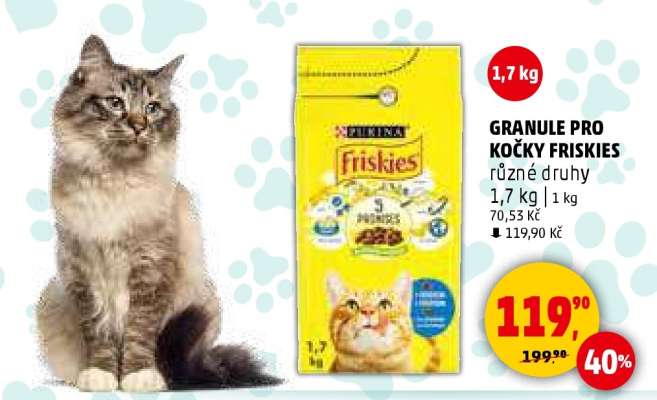 GRANULE PRO KOČKY FRISKIES