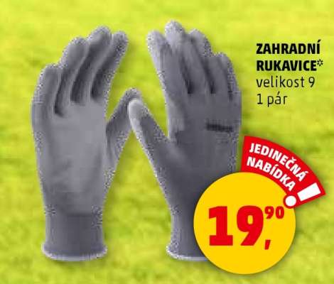 Zahradní rukavice