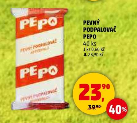 PEVNÝ PODPALOVAČ PEPO