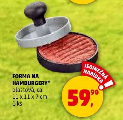 Forma na hamburgery