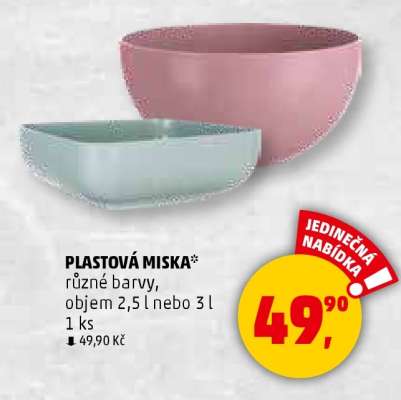 PLASTOVÁ MISKA*