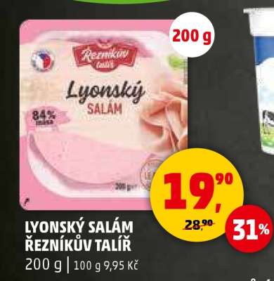 LYONSKÝ SALÁM ŘEZNÍKŮV TALÍŘ