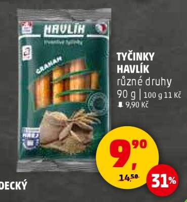 TYČINKY HAVLÍK