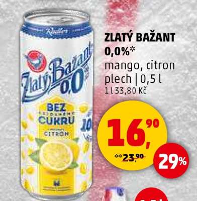ZLATÝ BAŽANT 0,0%