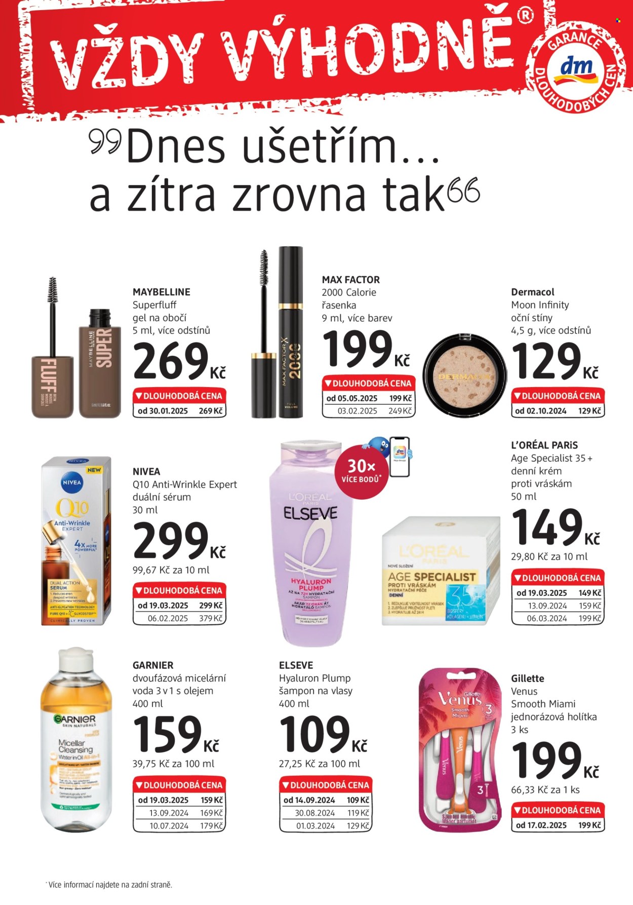 Leták dm drogerie - 7. 5. 2025 - 3. 6. 2025. 