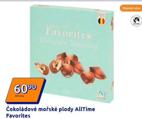 Čokoládové mořské plody AllTime Favorites