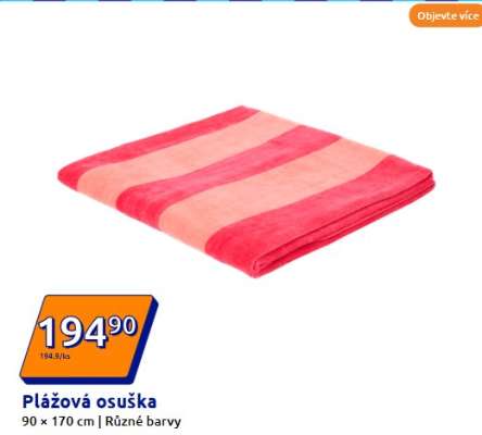 Plážová osuška