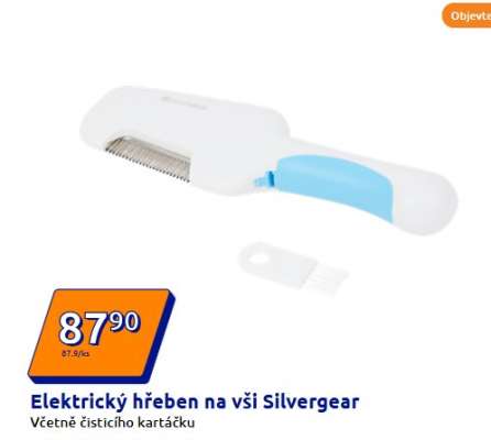 Elektrický hřeben na vši Silvergear