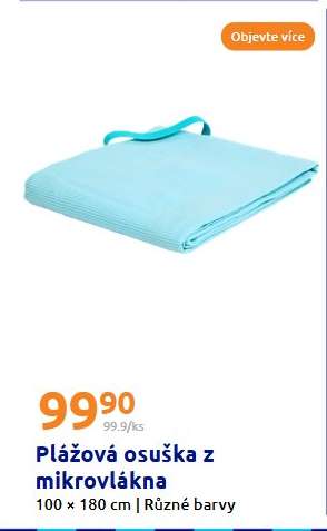 Plážová osuška z mikrovlákna