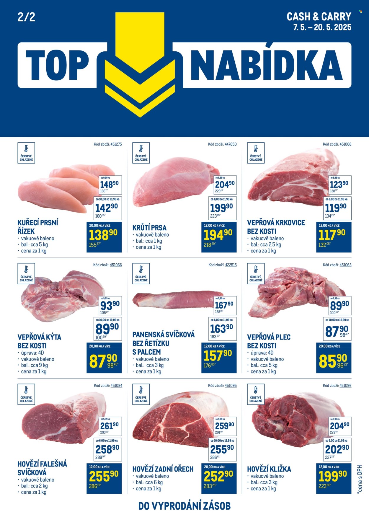 Leták MAKRO - 7. 5. 2025 - 20. 5. 2025. 