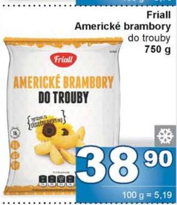 Friall Americké brambory do trouby