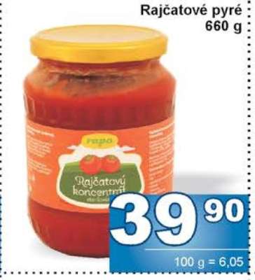 Rajčatové pyré