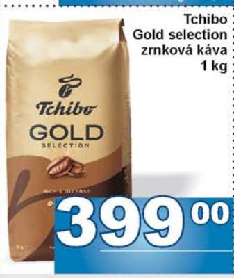 Tchibo Gold selection zrnková káva