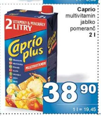 Caprio multivitamin jablko pomeranč