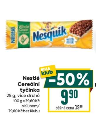 Nestlé Cereální tyčinka