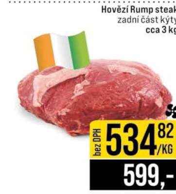 Hovězí rump steak