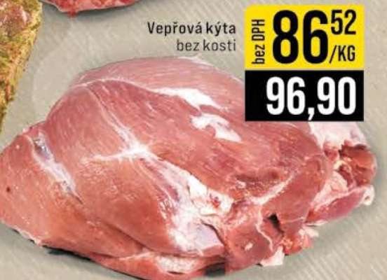 Vepřová kýta bez kosti