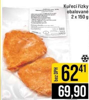 Kuřecí řízky obalované