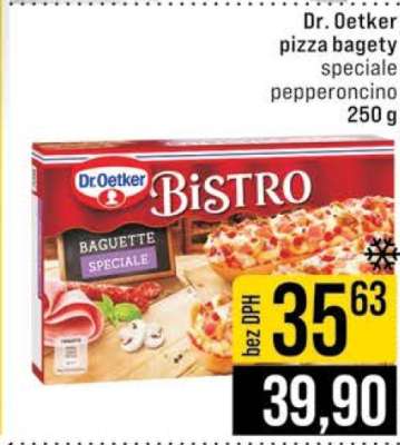 Dr. Oetker pizza bagety