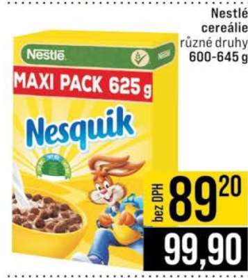 Nestlé cereálie