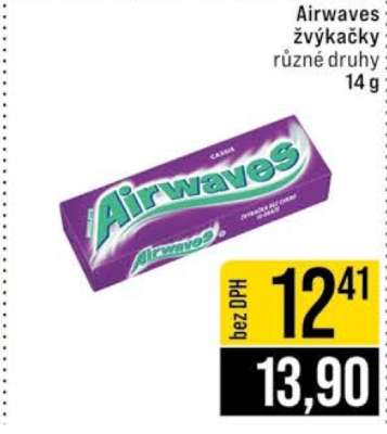 Airwaves Žvýkačky