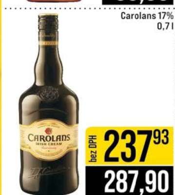 Carolans 17 %