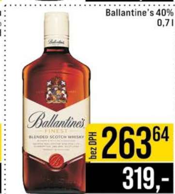 Ballantine's 40% 0,7 l