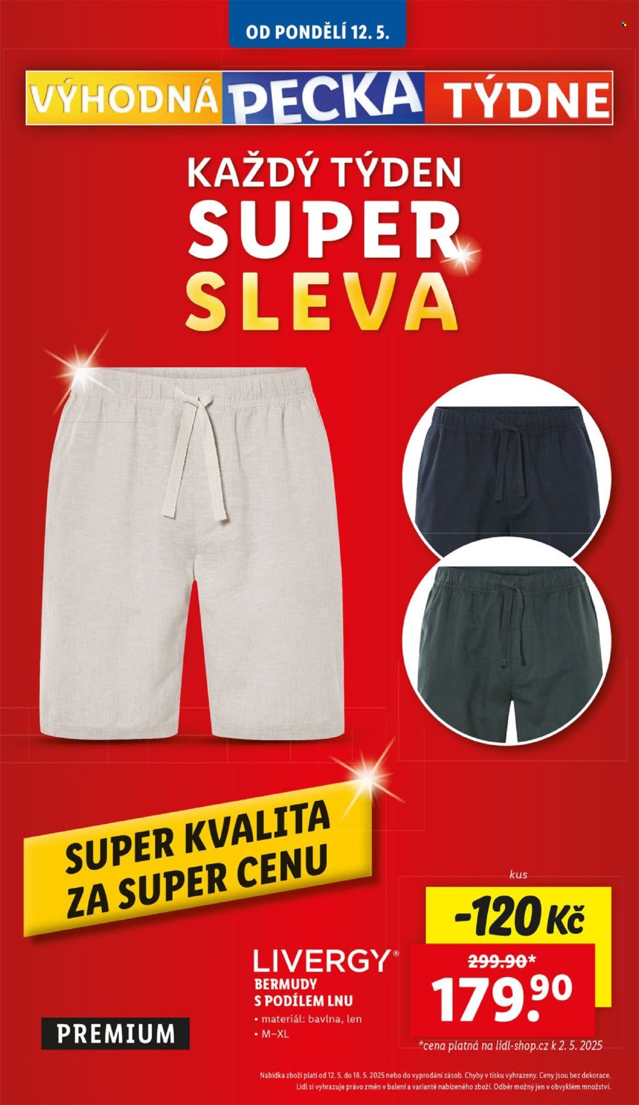Leták Lidl - 12. 5. 2025 - 18. 5. 2025. 
