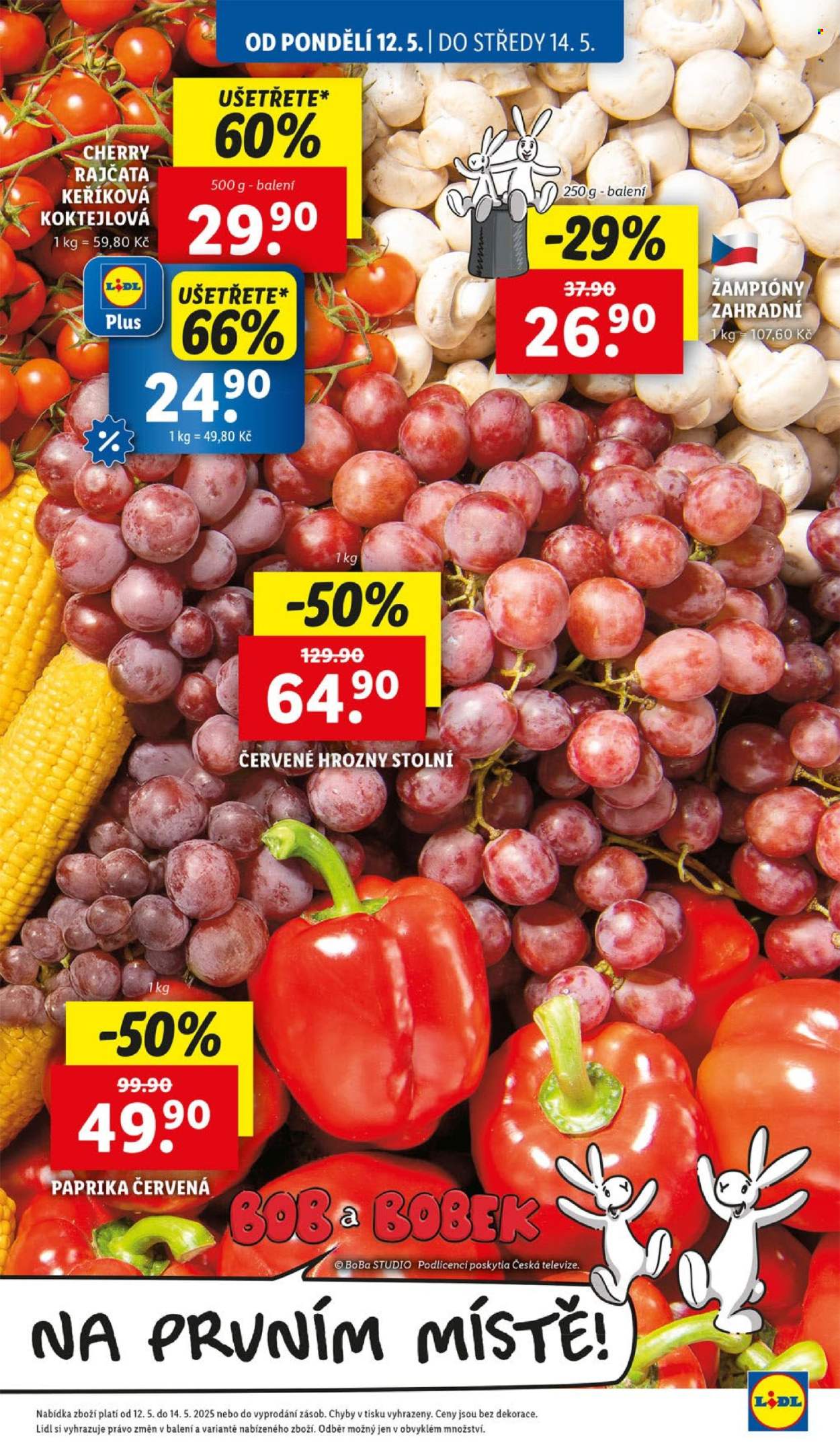 Leták Lidl - 12. 5. 2025 - 18. 5. 2025. 