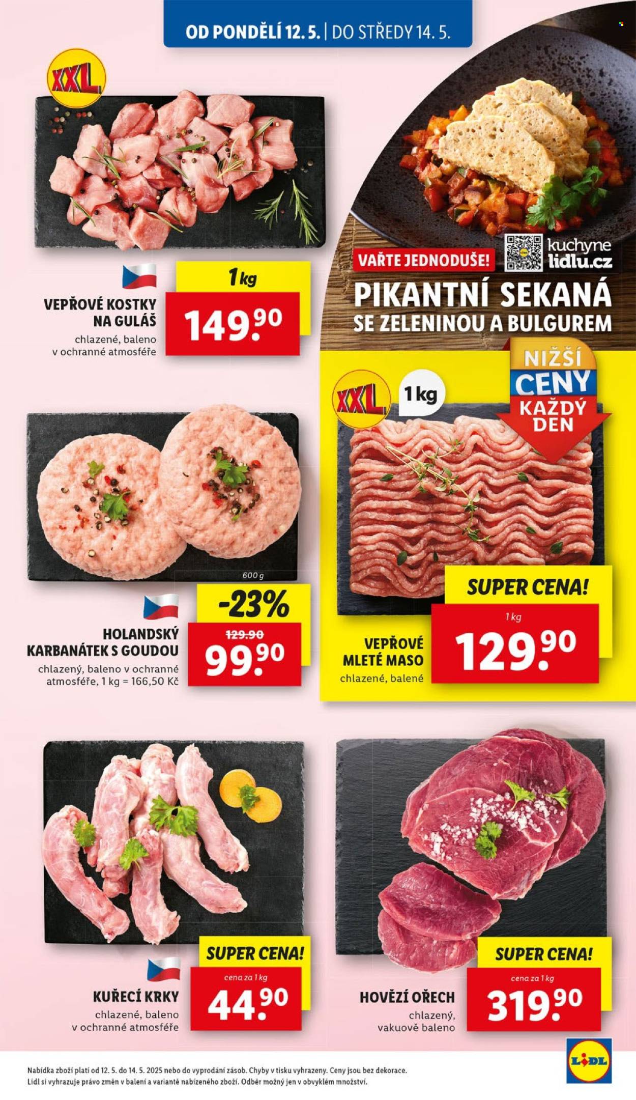 Leták Lidl - 12. 5. 2025 - 18. 5. 2025. 