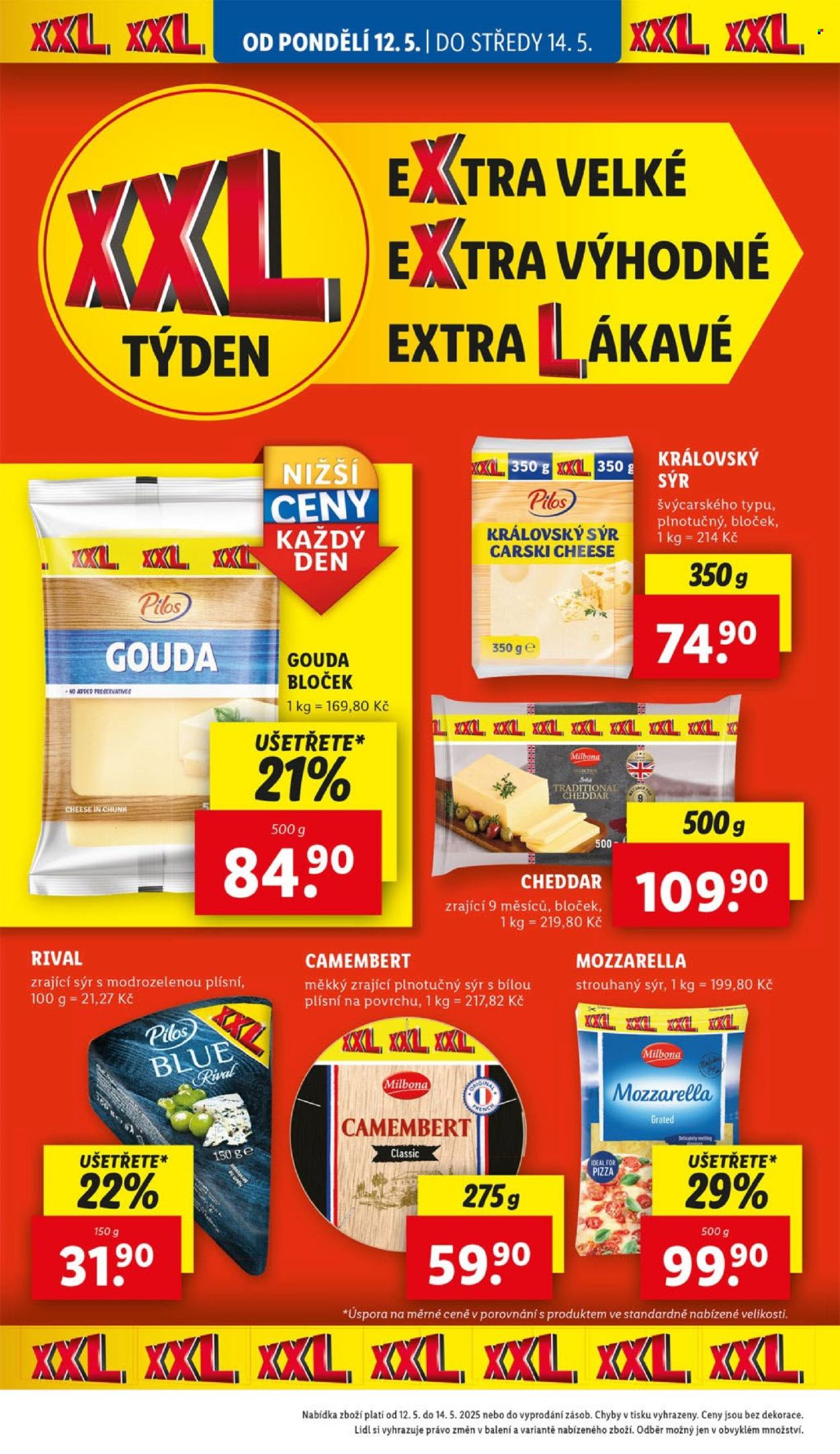 Leták Lidl - 12. 5. 2025 - 18. 5. 2025. 