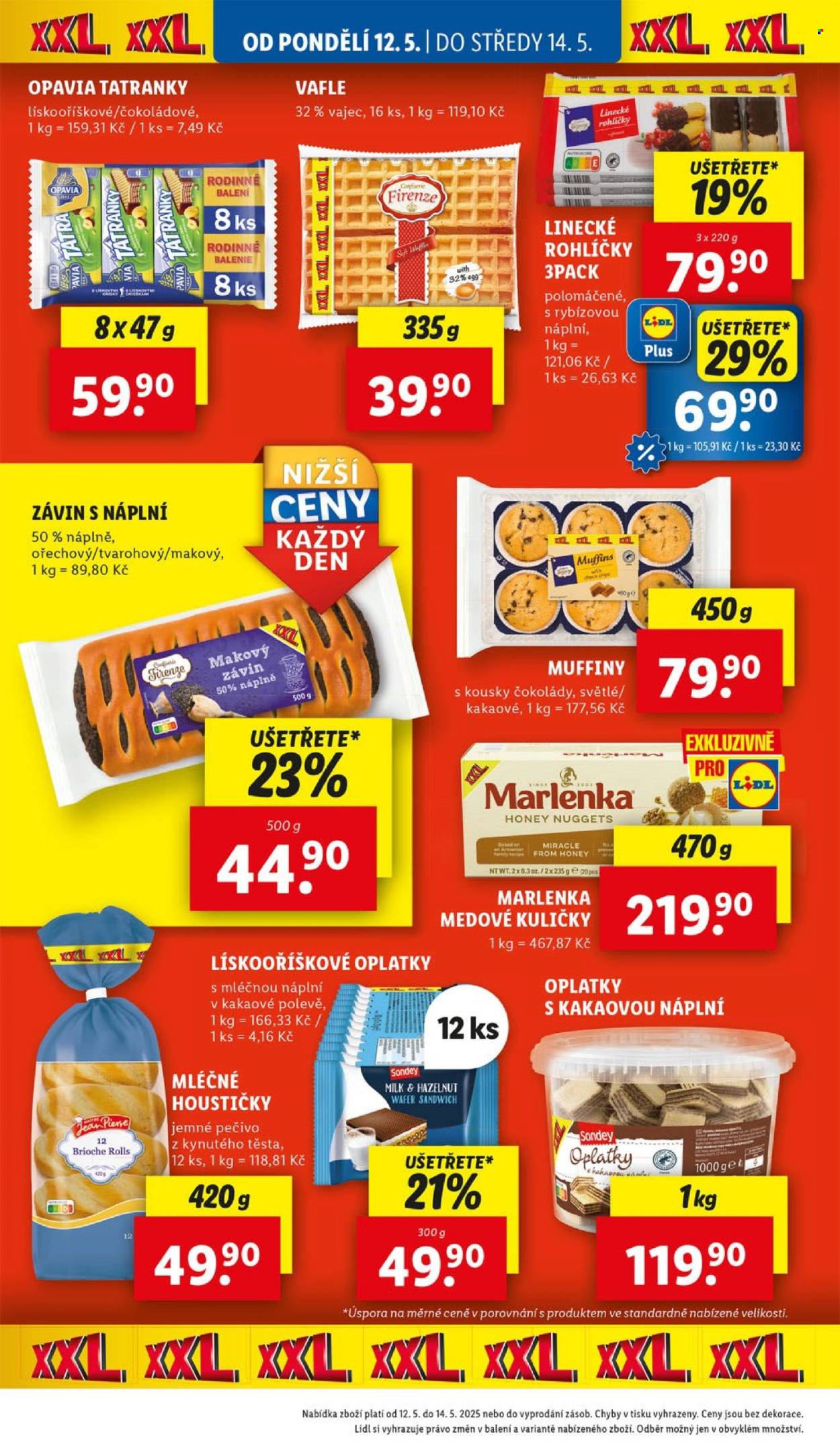 Leták Lidl - 12. 5. 2025 - 18. 5. 2025. 