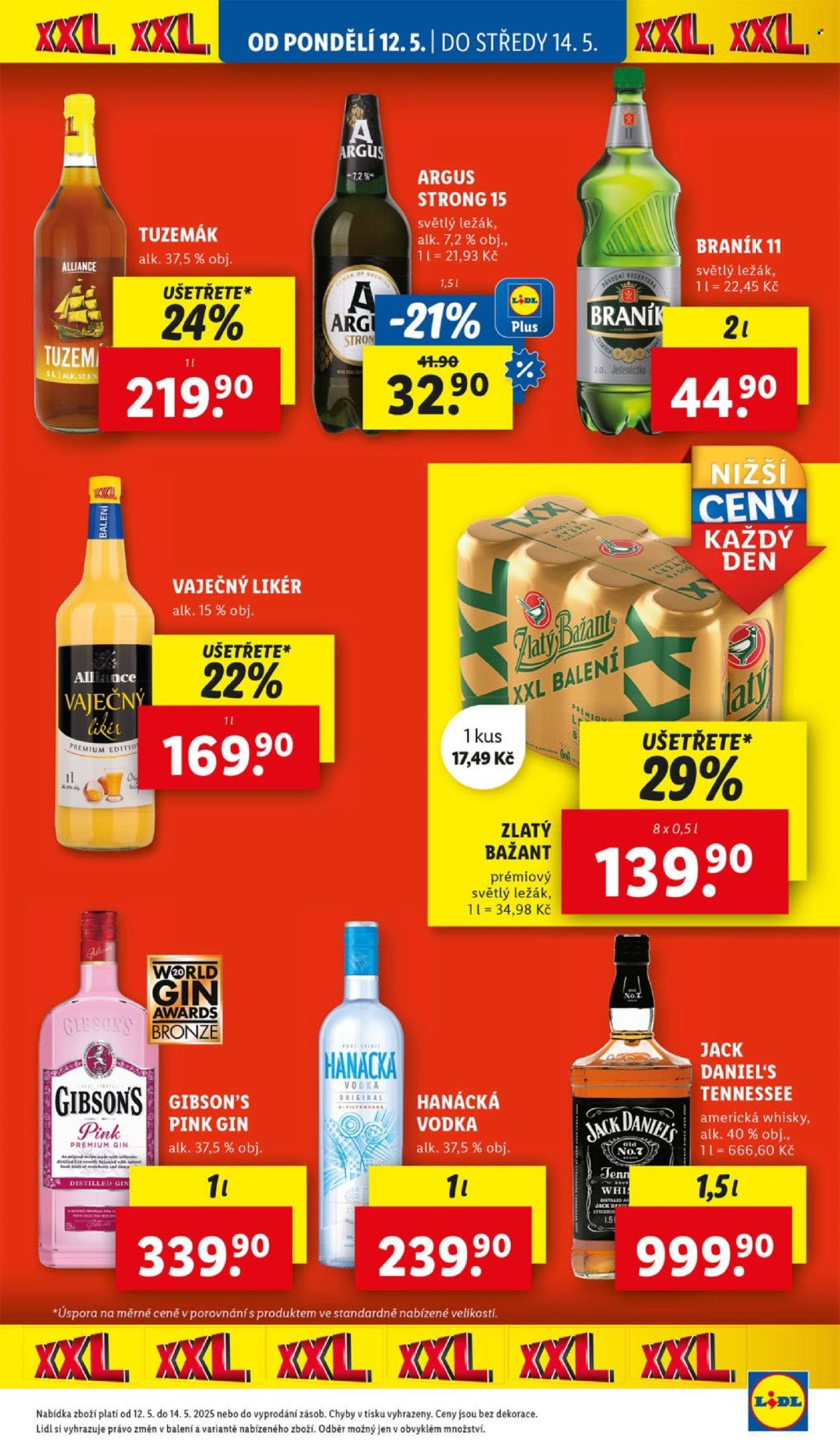 Leták Lidl - 12. 5. 2025 - 18. 5. 2025. 