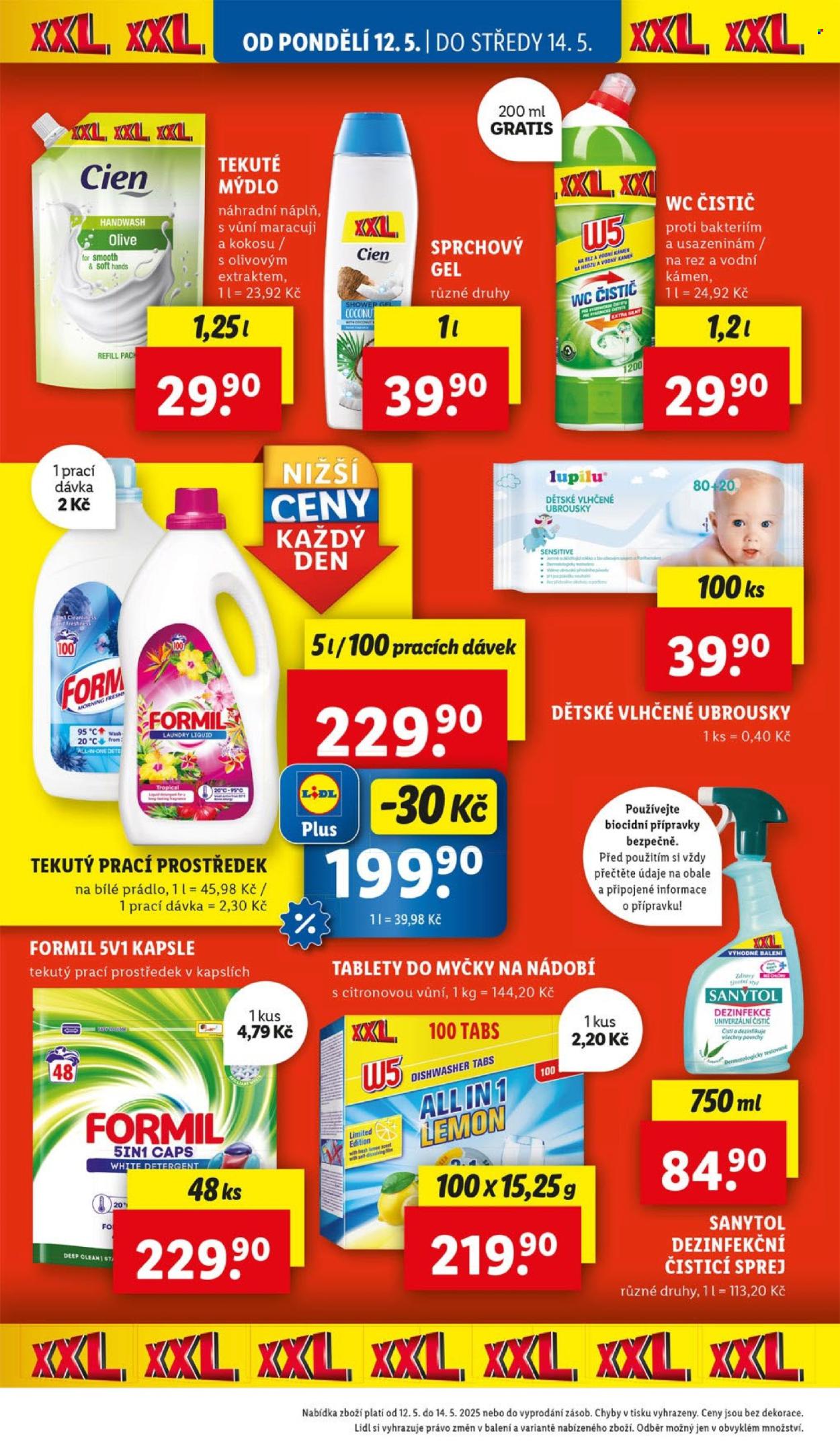 Leták Lidl - 12. 5. 2025 - 18. 5. 2025. 