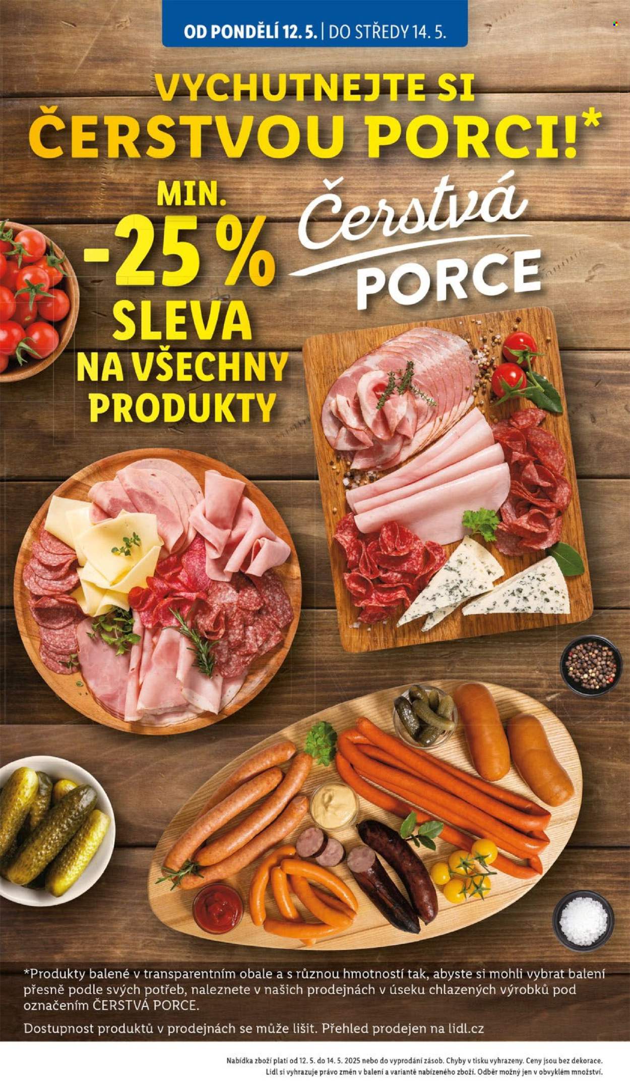 Leták Lidl - 12. 5. 2025 - 18. 5. 2025. 