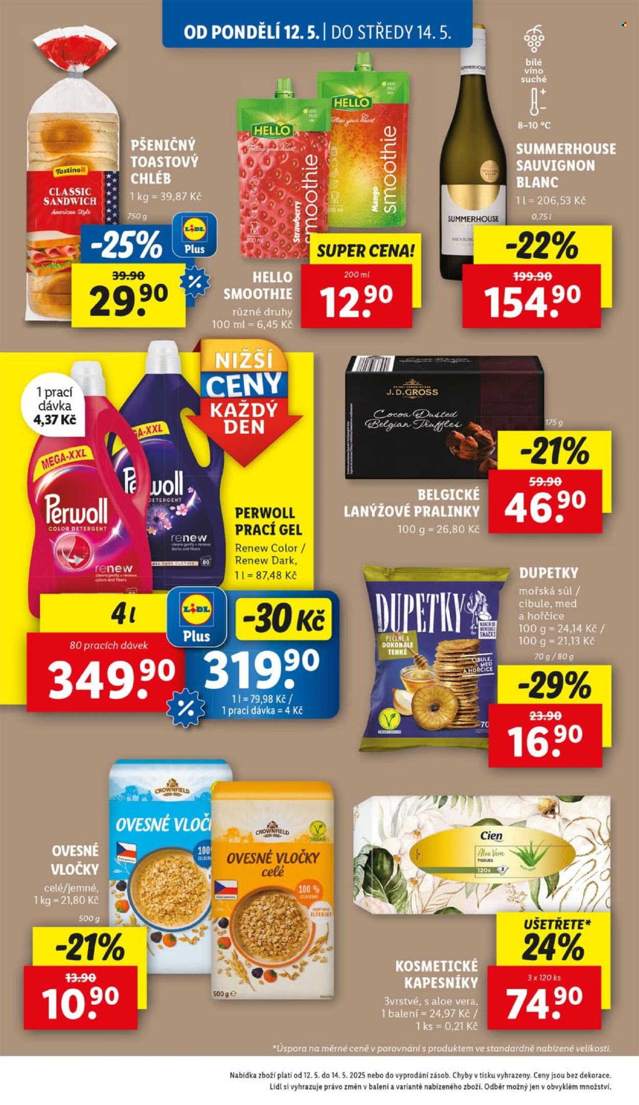 Leták Lidl - 12. 5. 2025 - 18. 5. 2025. 