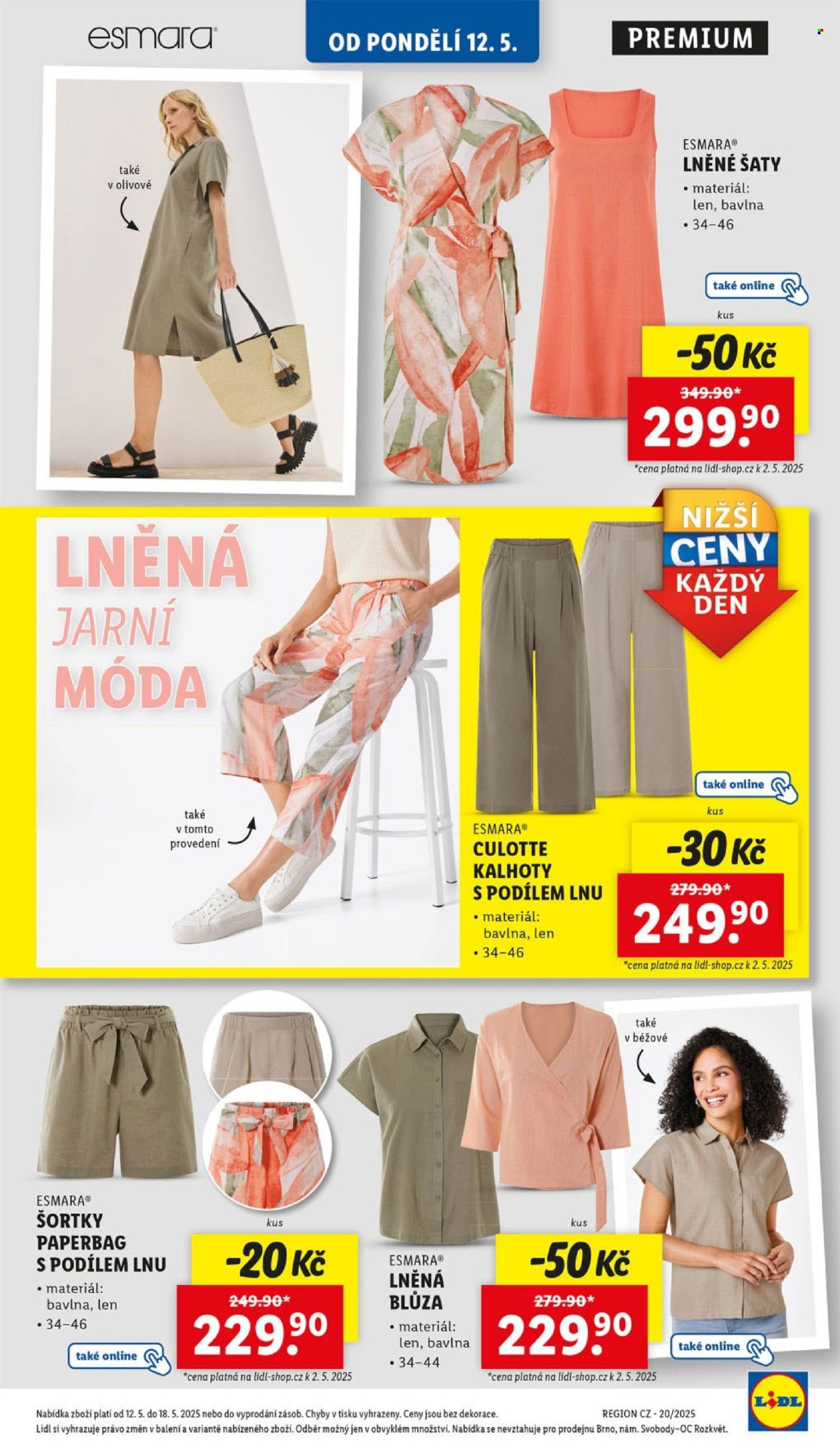 Leták Lidl - 12. 5. 2025 - 18. 5. 2025. 